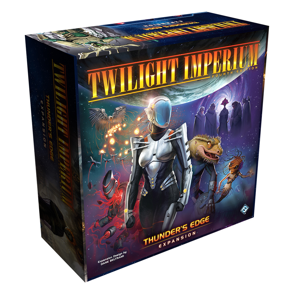 asmodee, Twilight Imperium 4th Edition - Thunder's Edge Expansion, Fantasy Flight Game, Expert Game, 3-8 Players, 14+ Years, 240-480 Minutes, German asmodee, Twilight Imperium 4th Edition - Thunder's Edge Expansion, Fantasy Flight Game, Expert Game, 3-8 Players, 14+ Years, 240-480 Minutes, German