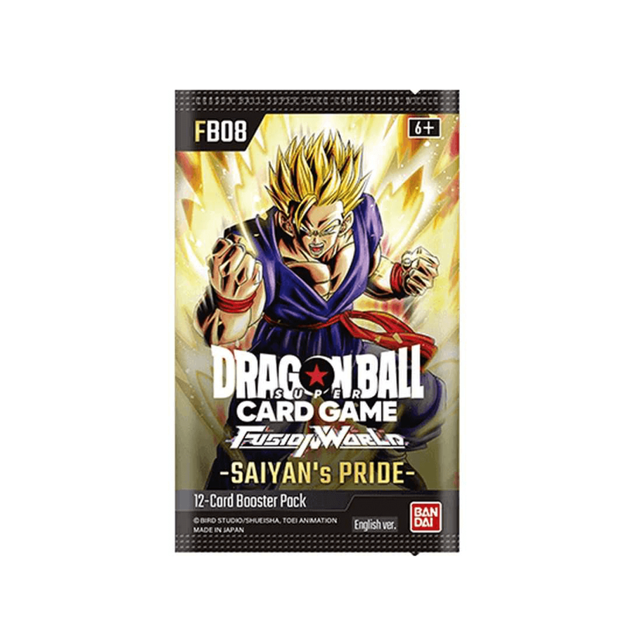 Dragon Ball Super Fusion World TCG: Saiyan's Pride (FB08) - Booster Pack (Preorder)