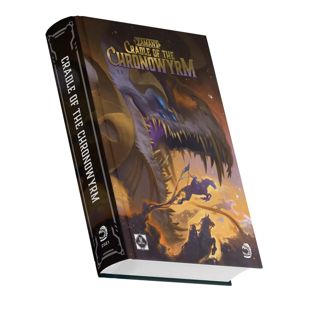 Zaman's Guide to the End of Time Cradle of The Chronowyrm Core Book (D&D 5E Compatible) (Preorder)