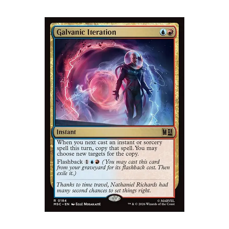 Galvanic Iteration (Surge Foil) - Marvel Super Heroes Commander (Foil Near Mint)