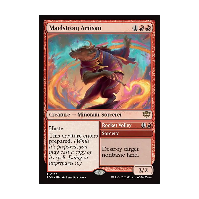 Maelstrom Artisan // Rocket Volley - Secrets of Strixhaven (Near Mint)