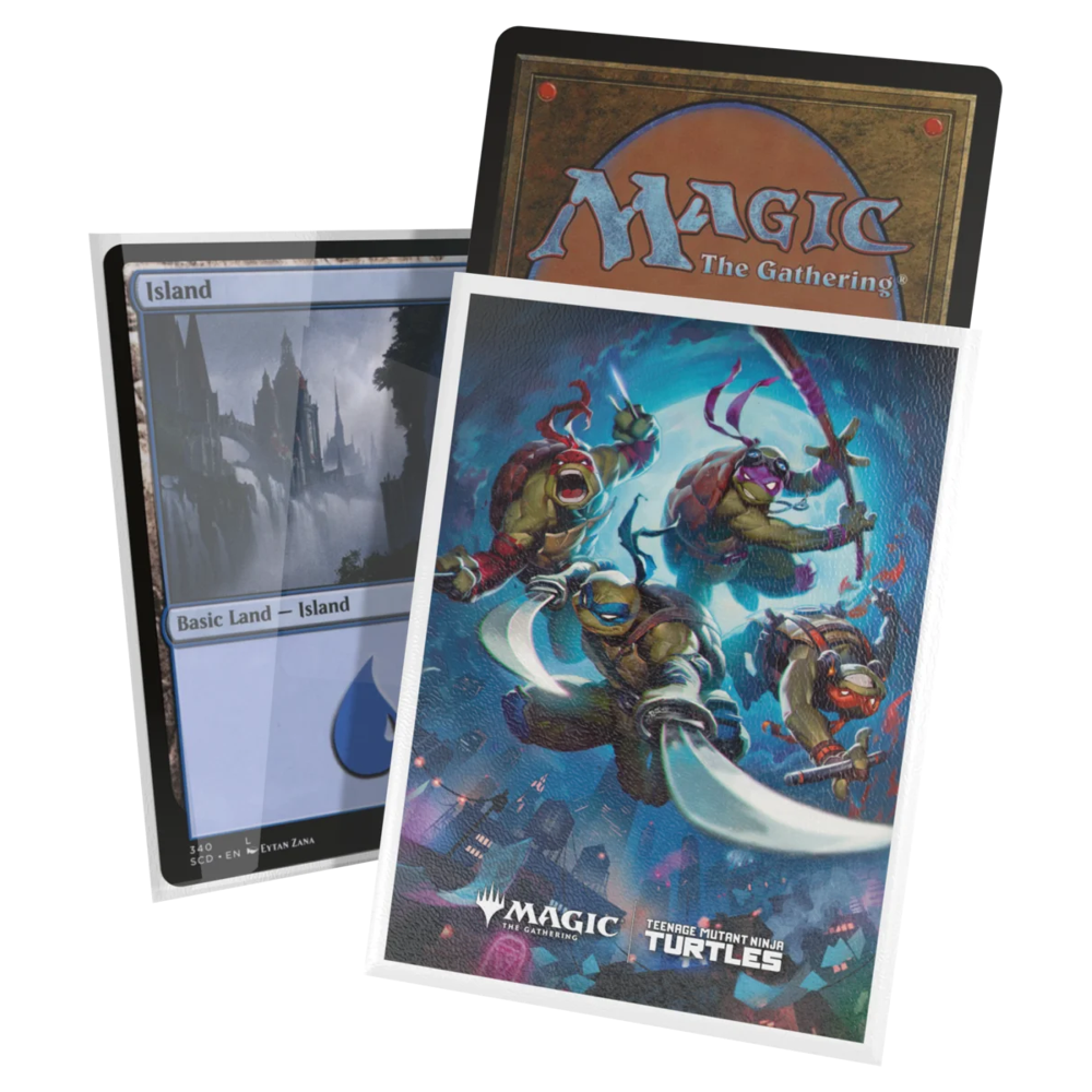 MTG Art Sleeves TMNT: Heroes in a Half-Shell (100) (Preorder)