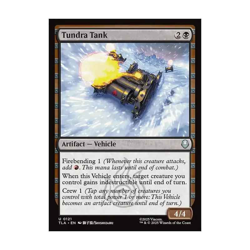 Tundra Tank - Avatar: The Last Airbender (Foil Near Mint)
