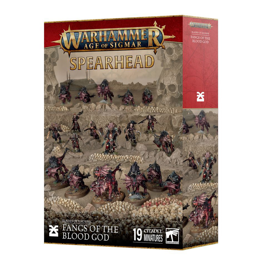 Warhammer Age of Sigmar: Spearhead: Blades of Khorne - Fangs of the Blood God (New Arrival)