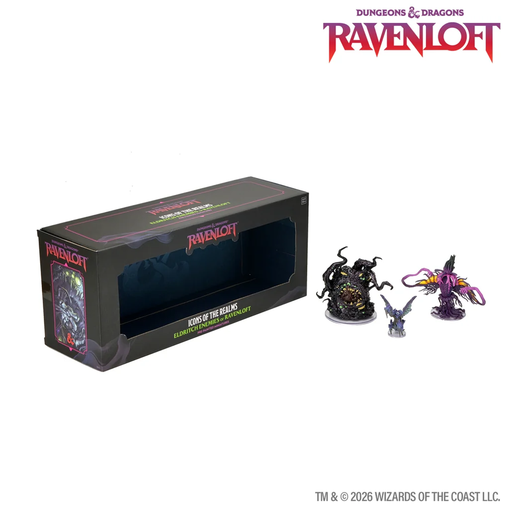 D&D Icons of the Realms: Eldritch Enemies of Ravenloft (Preorder)