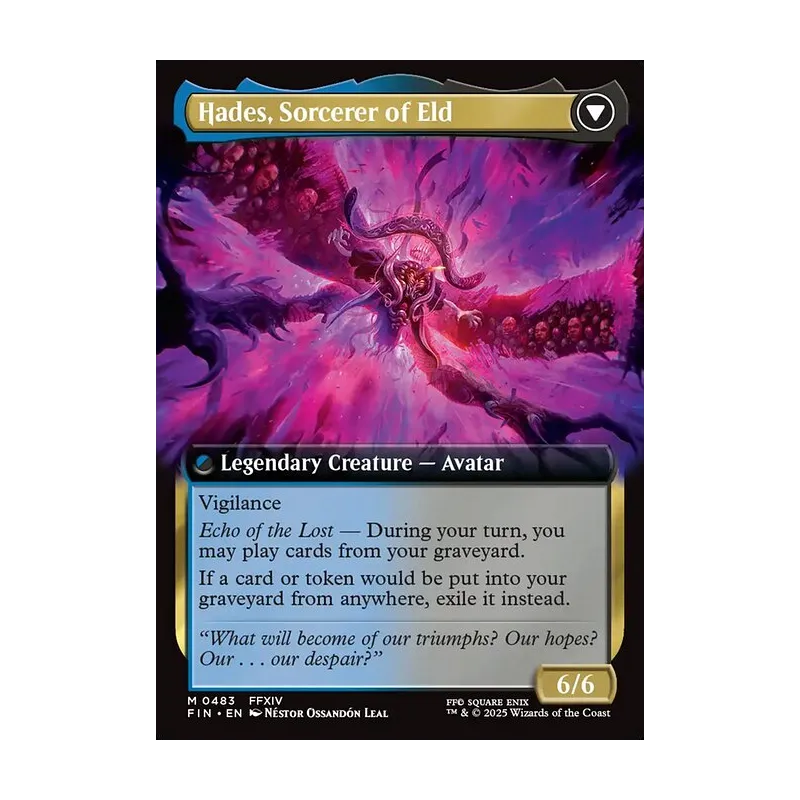 hades mtg card Magic The Gathering - Weight of The Underworld - Weight of the - Born of The Gods If a player would gain life Emet-Selch, Unsundered // Hades, Sorcerer