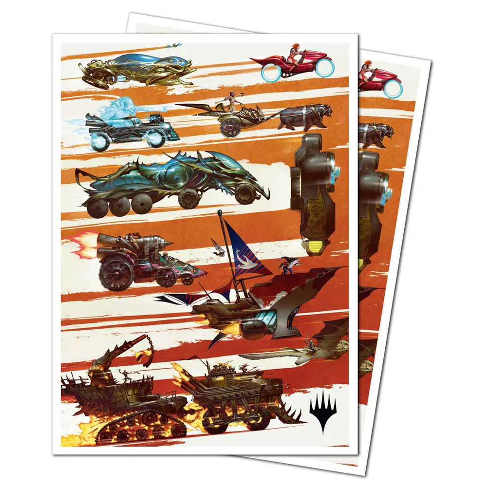 MtG Apex Sleeves: Aetherdrift - Finish Line Bundle Key Art (105) (Last Chance)