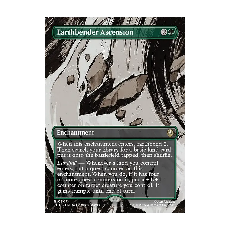Earthbender Ascension (Borderless) - Avatar: The Last Airbender (Near Mint)