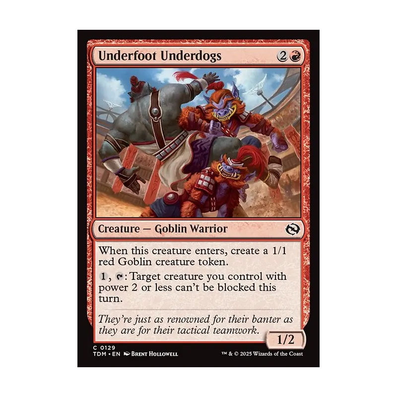 Underfoot Underdogs - Tarkir: Dragonstorm (Near Mint)