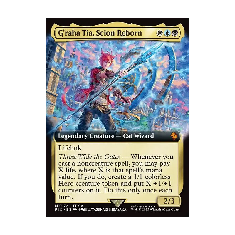 g'raha tia mtg card G'raha Tia, Scion Reborn