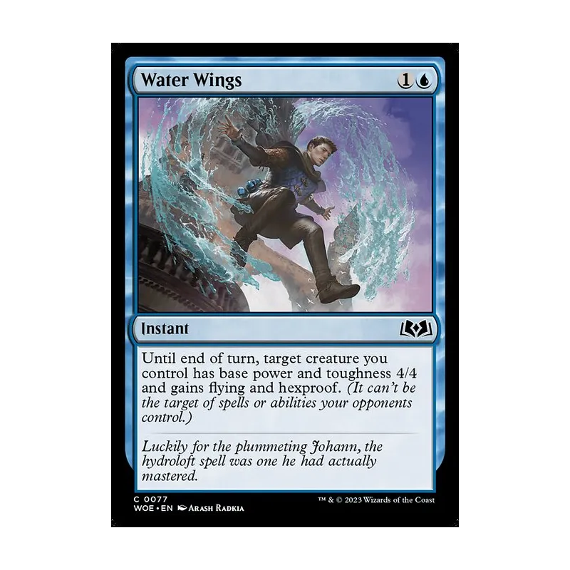 Water Wings - Wilds of Eldraine (Near Mint)