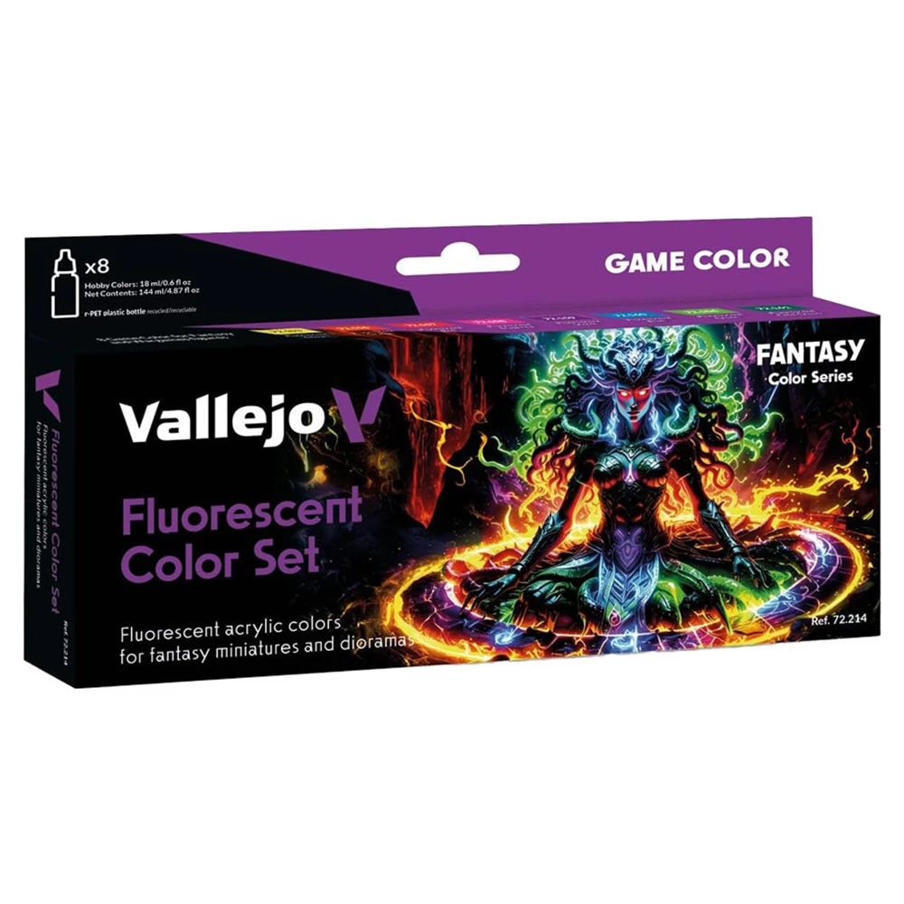 Game Color: Flourescent Color Set (Preorder)