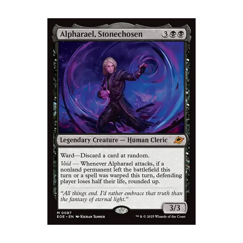 Alpharael, Stonechosen - Edge of Eternities (Near Mint)