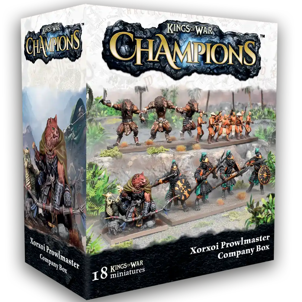 Kings of War: Champions - Xorxoi Prowlmaster Company Box
