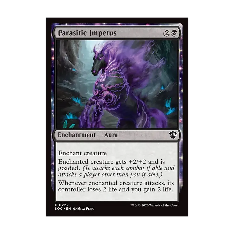Parasitic Impetus - Secrets of Strixhaven Commander (Near Mint)