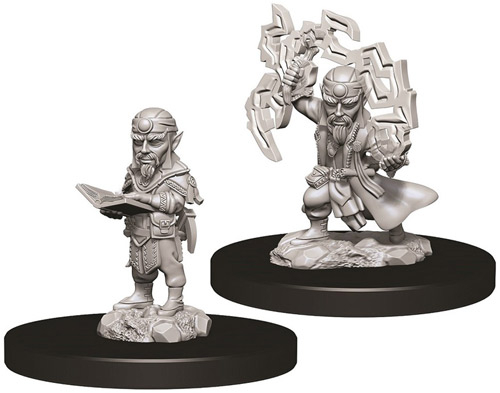 Pathfinder Battles Deep Cuts Unpainted Minis: W9 Male Gnome Sorcerer