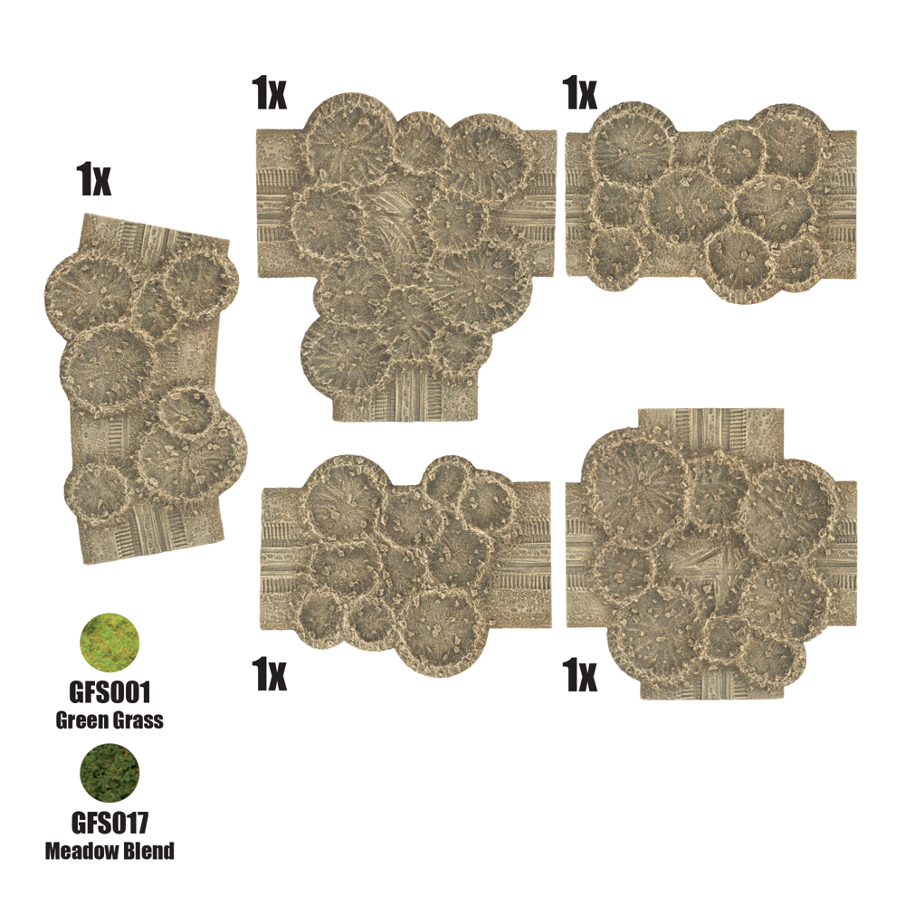 Flames of War: Battlefield in a Box - Cratered Rural Roads