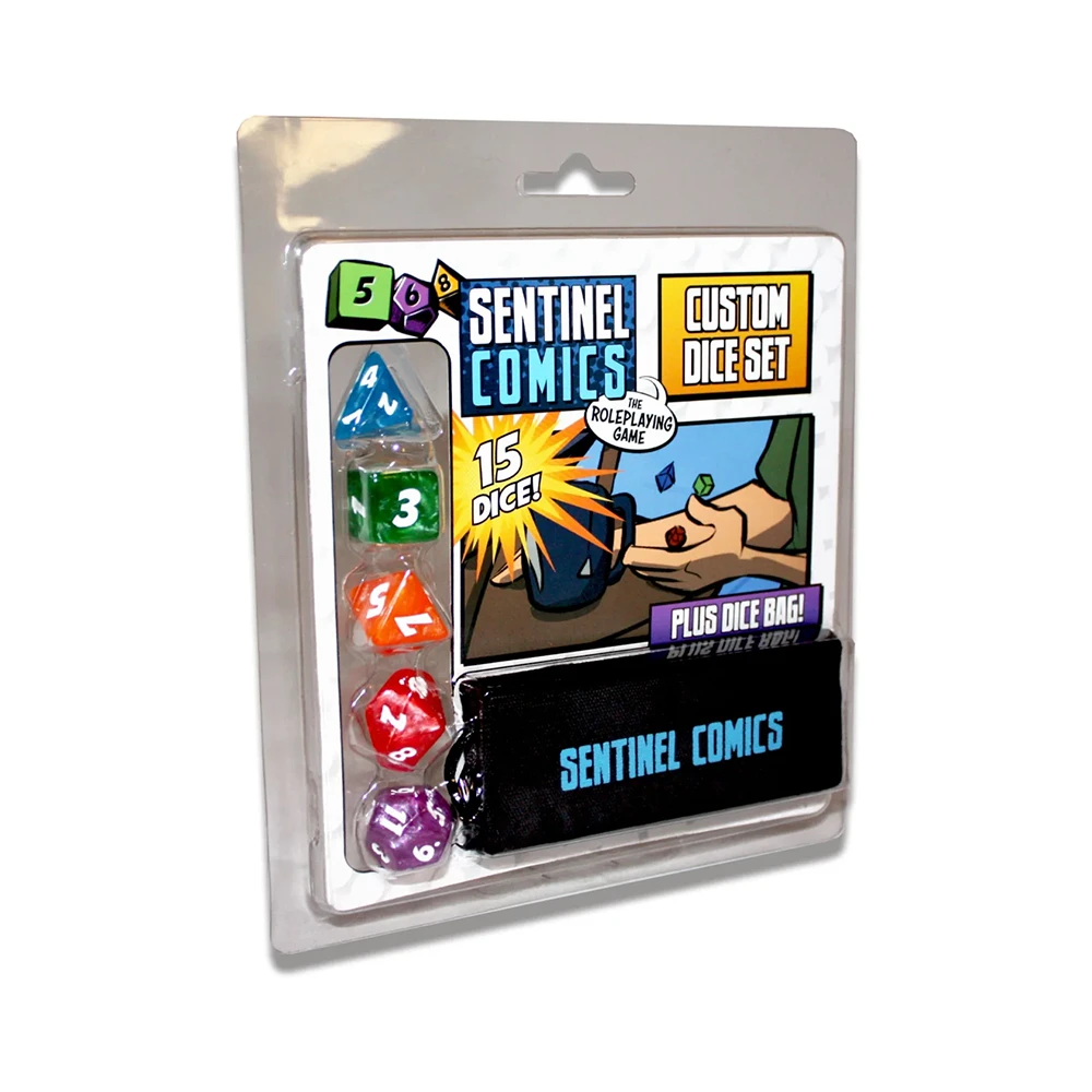 Sentinel Comics: The RPG: Dice Set (Preorder)