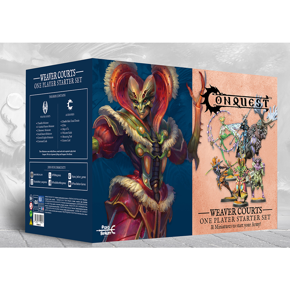 Conquest: Weaver Courts - 2026 Supercharged 1-Player Starter Set (New Arrival)