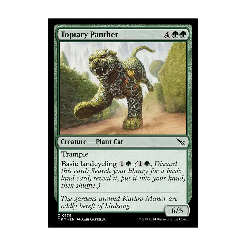 Topiary Panther - Murders at Karlov Manor (Near Mint)
