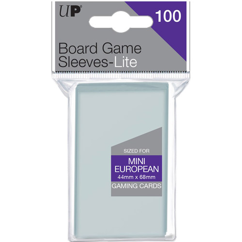 Ultra Pro Sleeves: Lite Board Game - Mini European (100)
