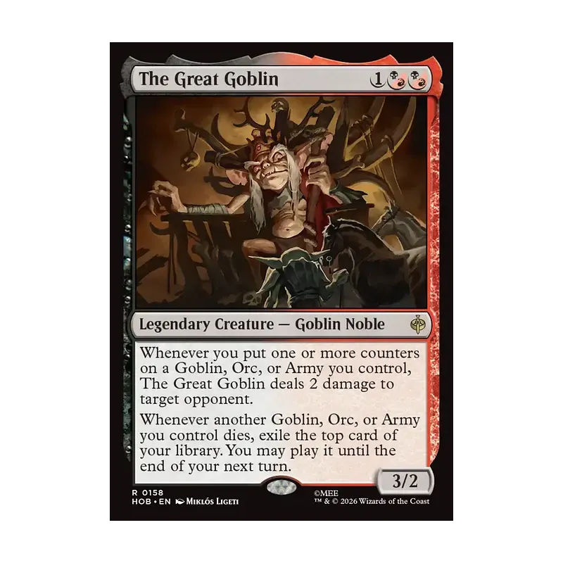 The Great Goblin | The Hobbit MTG