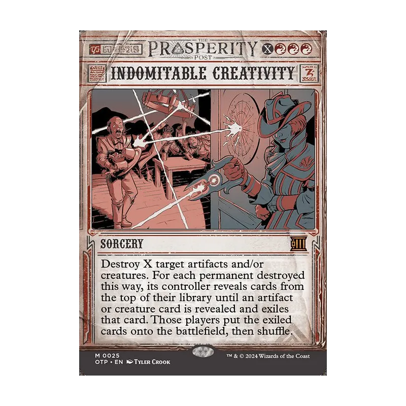 Indomitable Creativity - Breaking News (Near Mint)