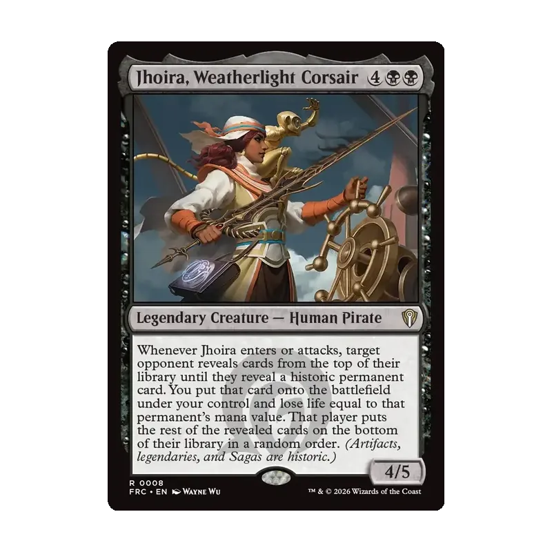 Jhoira, Weatherlight Corsair - Reality Fracture Commander (Near Mint)