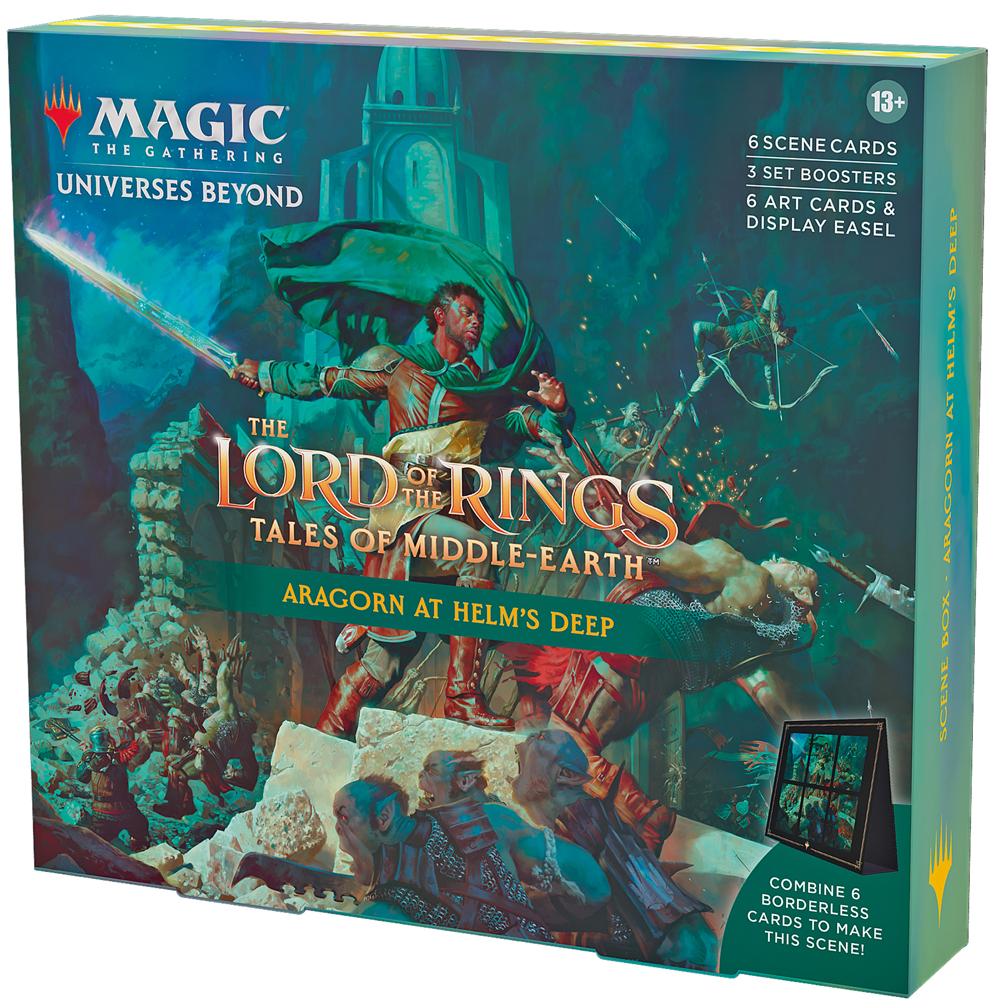MTG: Lord of the Rings: Tales of Middle-earth - Scene Box - Aragorn at Helm's Deep