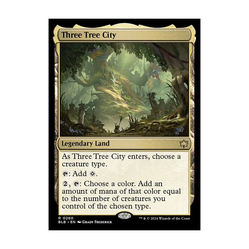 Three Tree City - Bloomburrow (Near Mint)