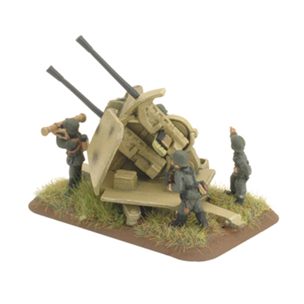 Flames of War WW2: German - 3.7cm FlaKzwilling 43 Gun