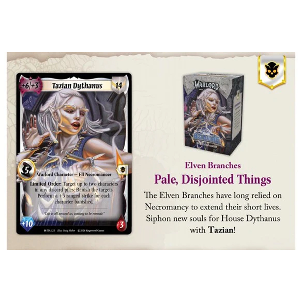 Warlord: Saga of the Storm CCG: Into the Accordlands - Starter Deck - Elven Branches (Preorder)