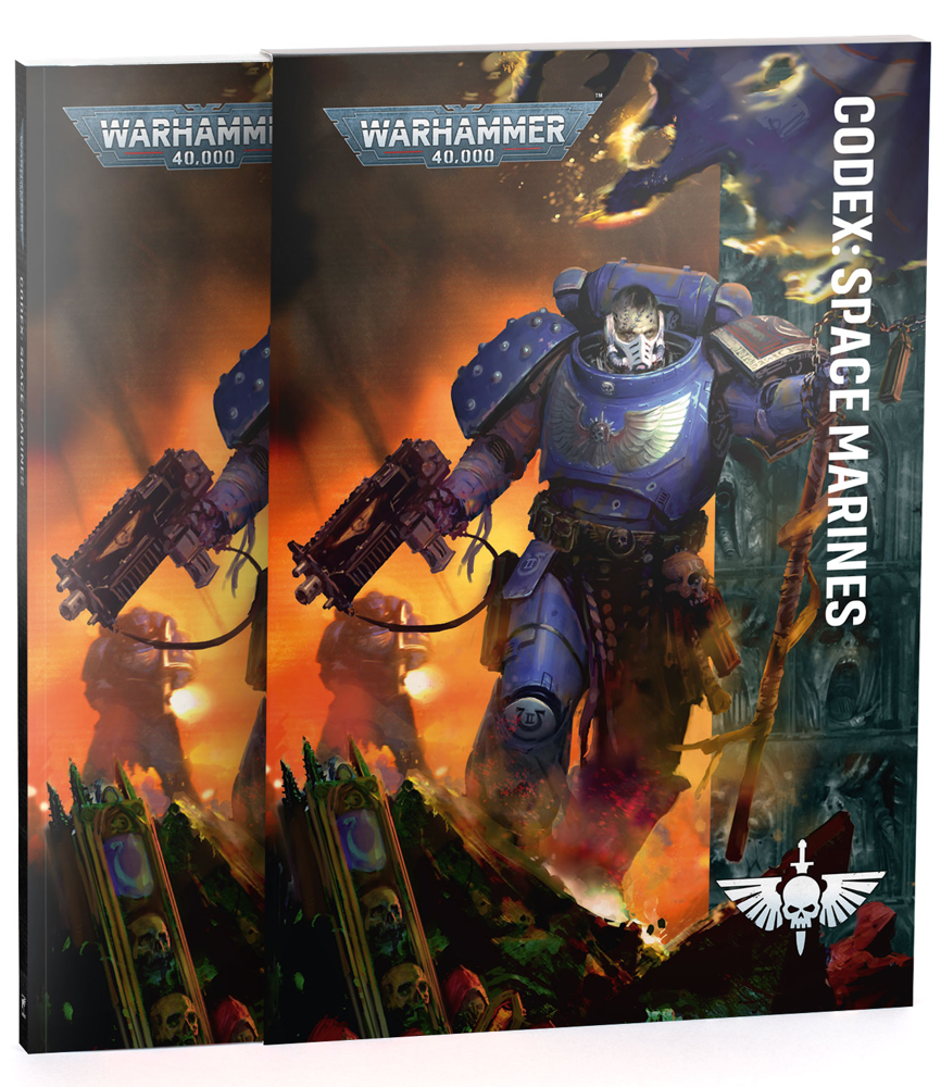 Warhammer 40K: Codex - Space Marines (Preorder)