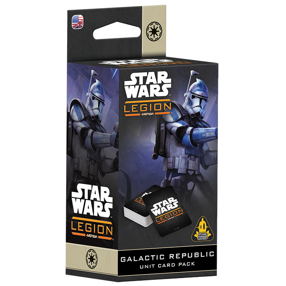 Star Wars: Legion - Galactic Republic Unit Card Pack (New Arrival)