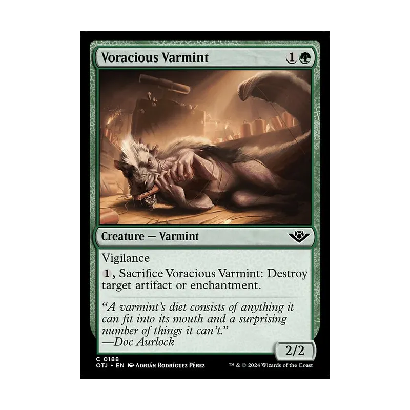 Voracious Varmint - Outlaws of Thunder Junction (Near Mint)