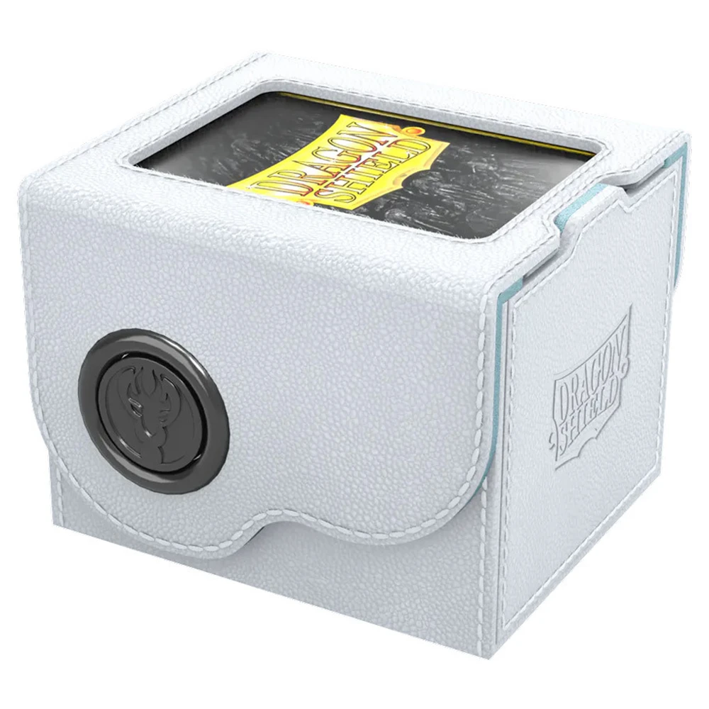 Deck Box: Dragon Box: 100+: White & Aqua (Preorder)
