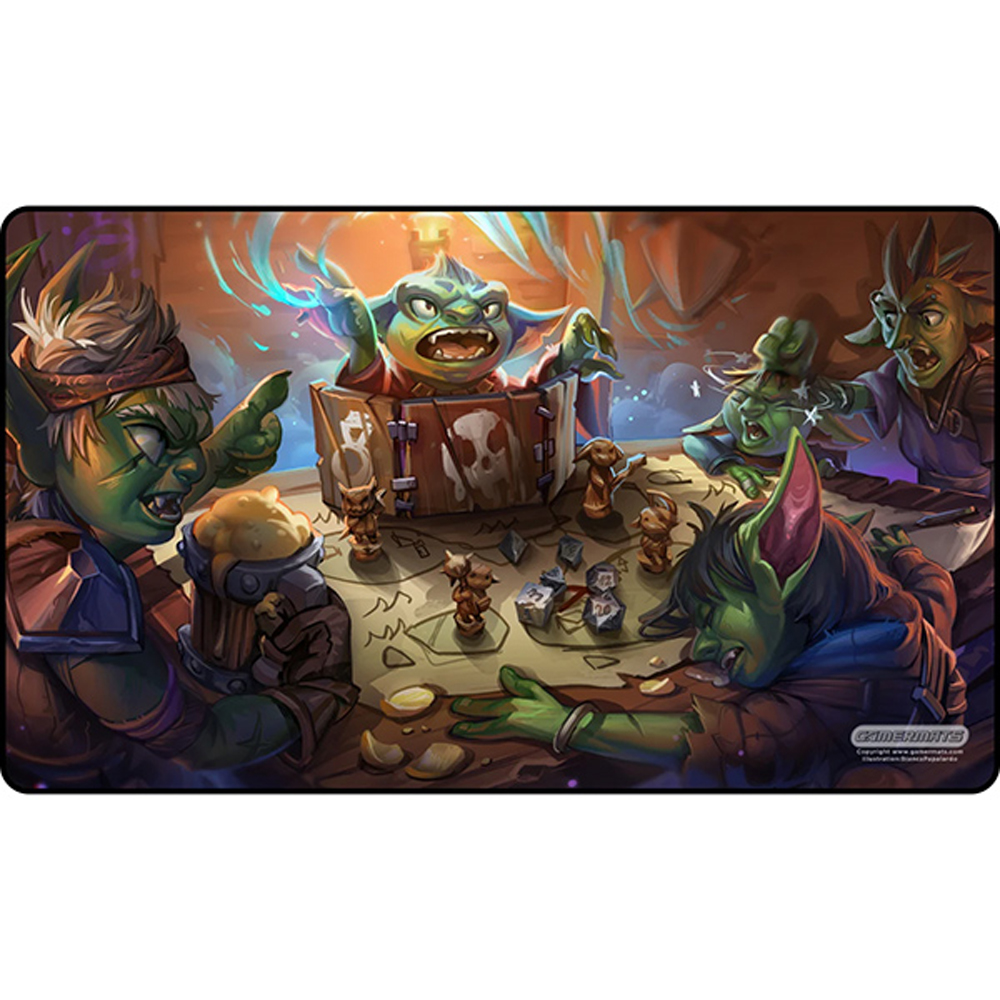 GamerMats Playmat: Goblin Game Night (Preorder)