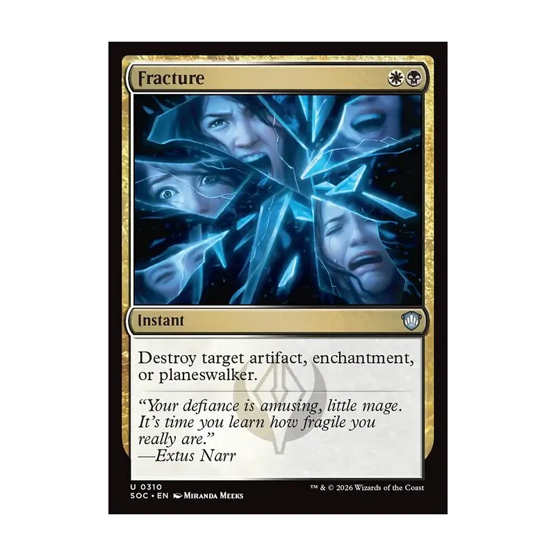 Fracture - Secrets of Strixhaven Commander (Near Mint)