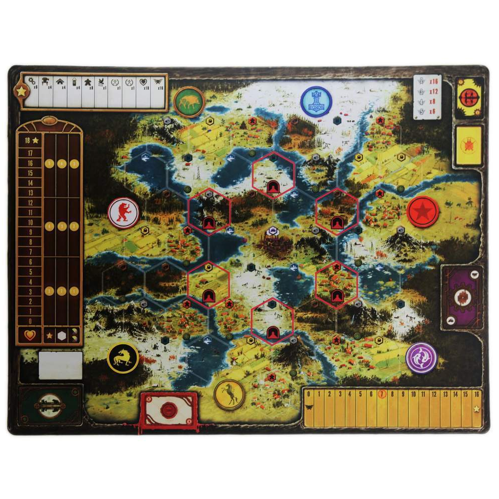 Scythe: Natural Rubber Playmat (Preorder)
