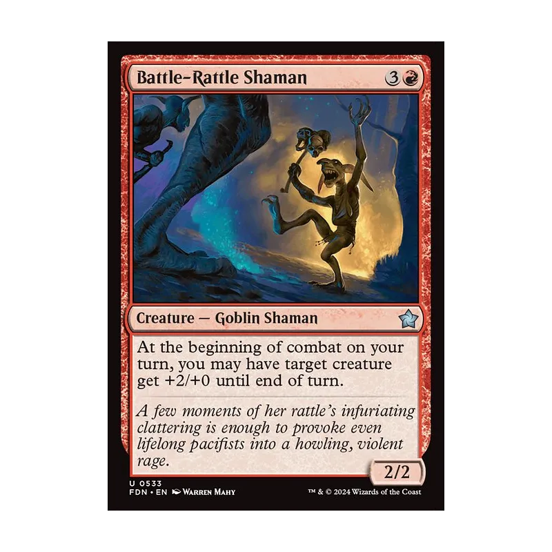 Battle-Rattle Shaman - Foundations (Near Mint)