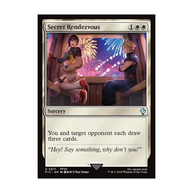 mtg final fantasy secret rendezvous Secret Rendezvous (#217)