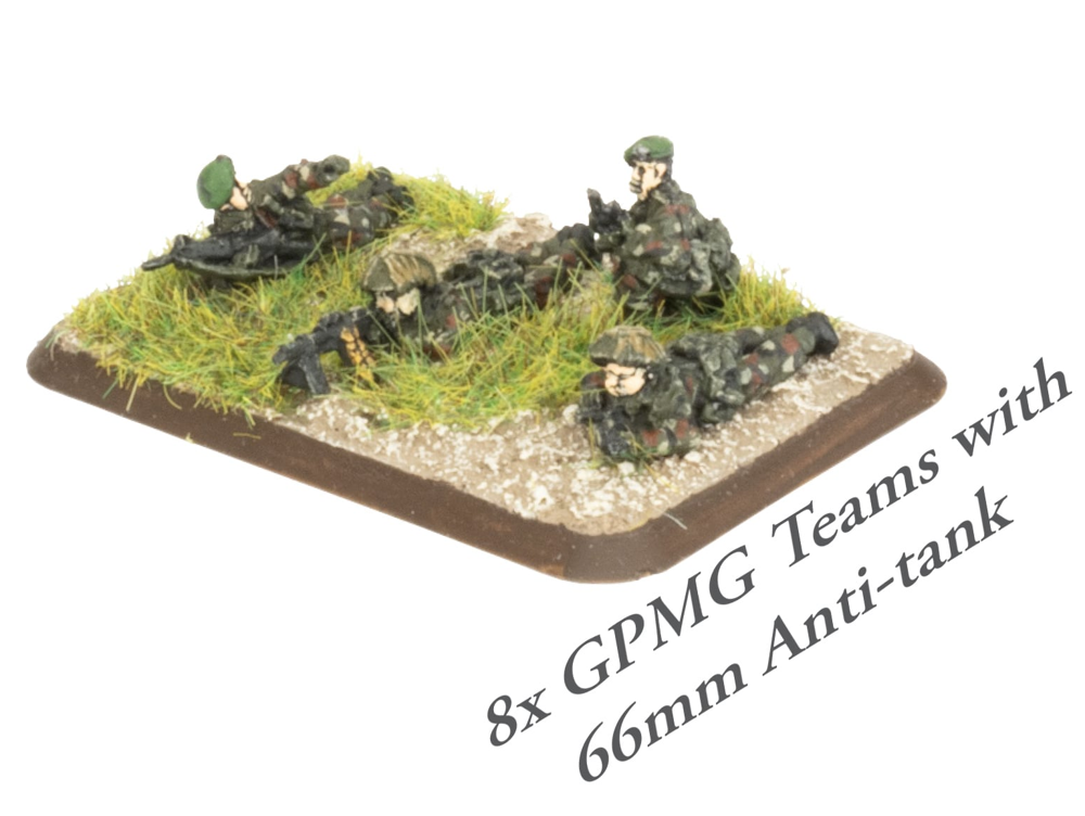 WWIII Team Yankee: British Starter Force - Commando Company (Preorder)