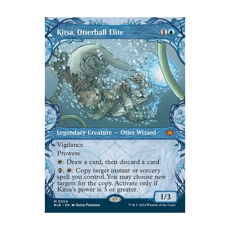 Kitsa, Otterball Elite (Showcase) - Bloomburrow (Near Mint)