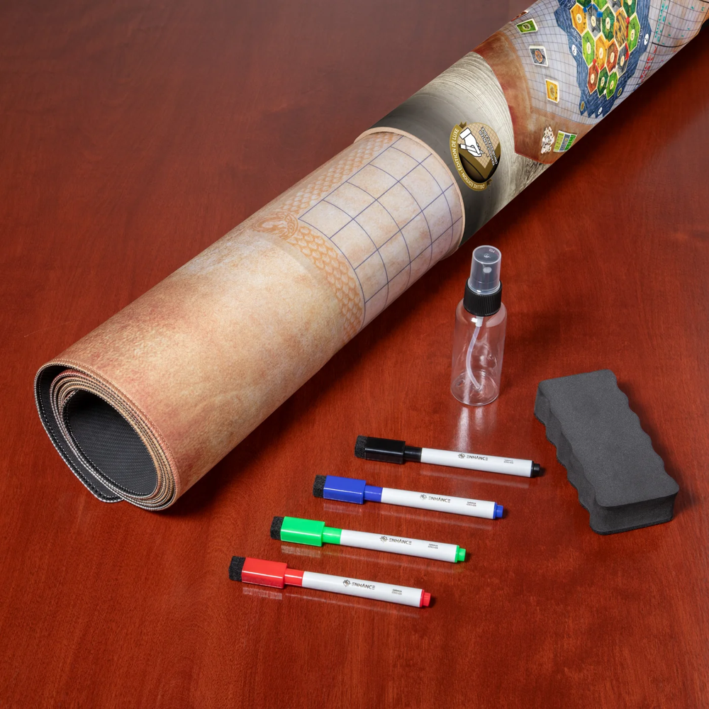 ENHANCE Multi Game Mat: Parchment (36 x 60in) (Preorder)