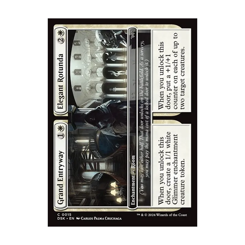 Grand Entryway // Elegant Rotunda (0015) - Duskmourn: House of Horror (Near Mint)