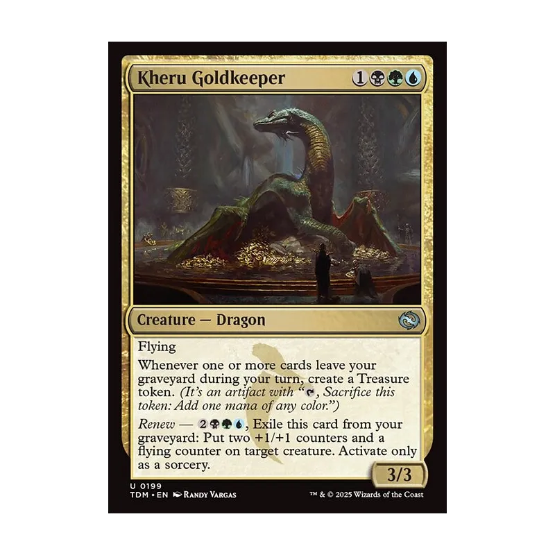 Kheru Goldkeeper - Tarkir: Dragonstorm (Near Mint)