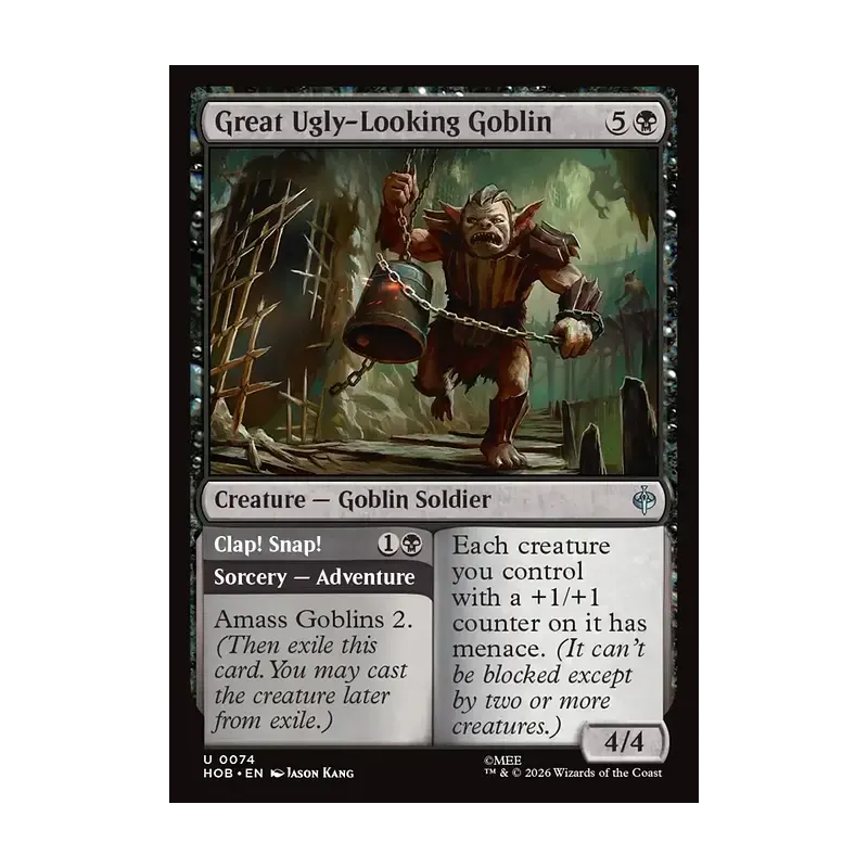 Great Ugly-Looking Goblin - The Hobbit (Near Mint)