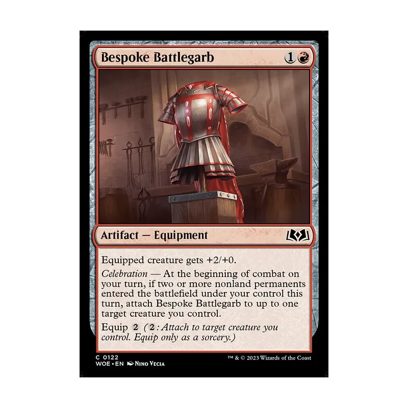 Bespoke Battlegarb - Wilds of Eldraine (Near Mint)