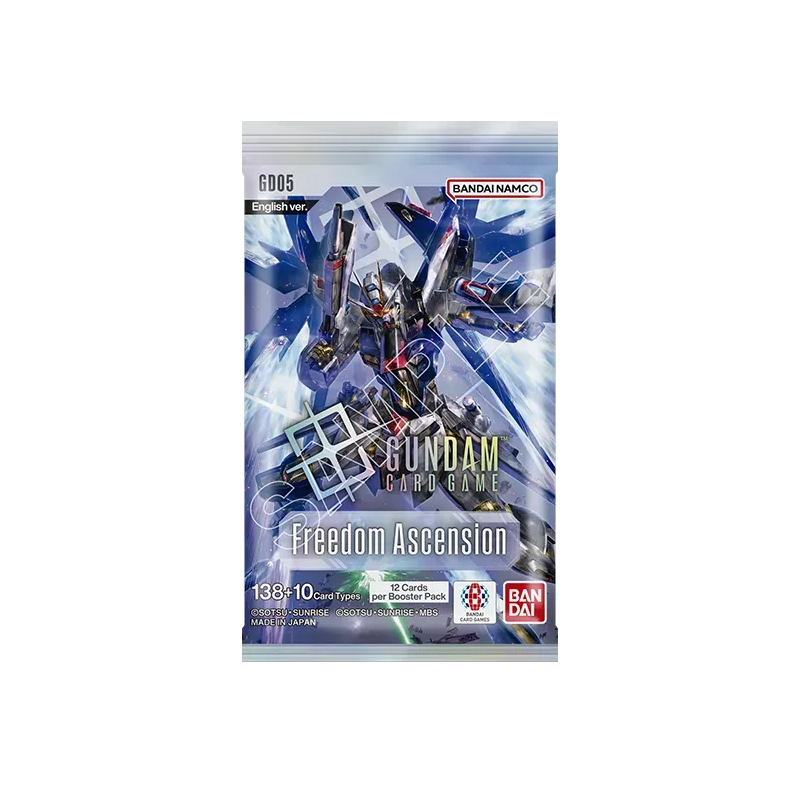 GUNDAM Card Game: Freedom Ascension [GD05] - Booster Pack (Preorder)