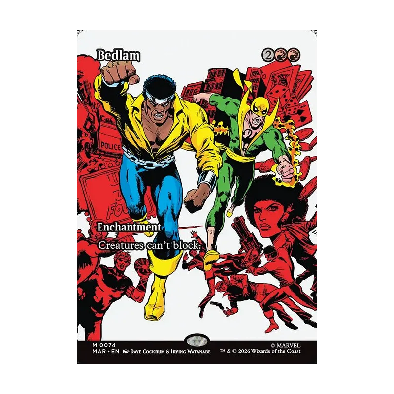 Bedlam (Borderless) - Marvel Universe (Near Mint)